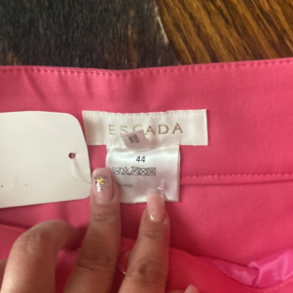 NWT Escada beautiful pink wide leg pants. - Picture 3 of 8